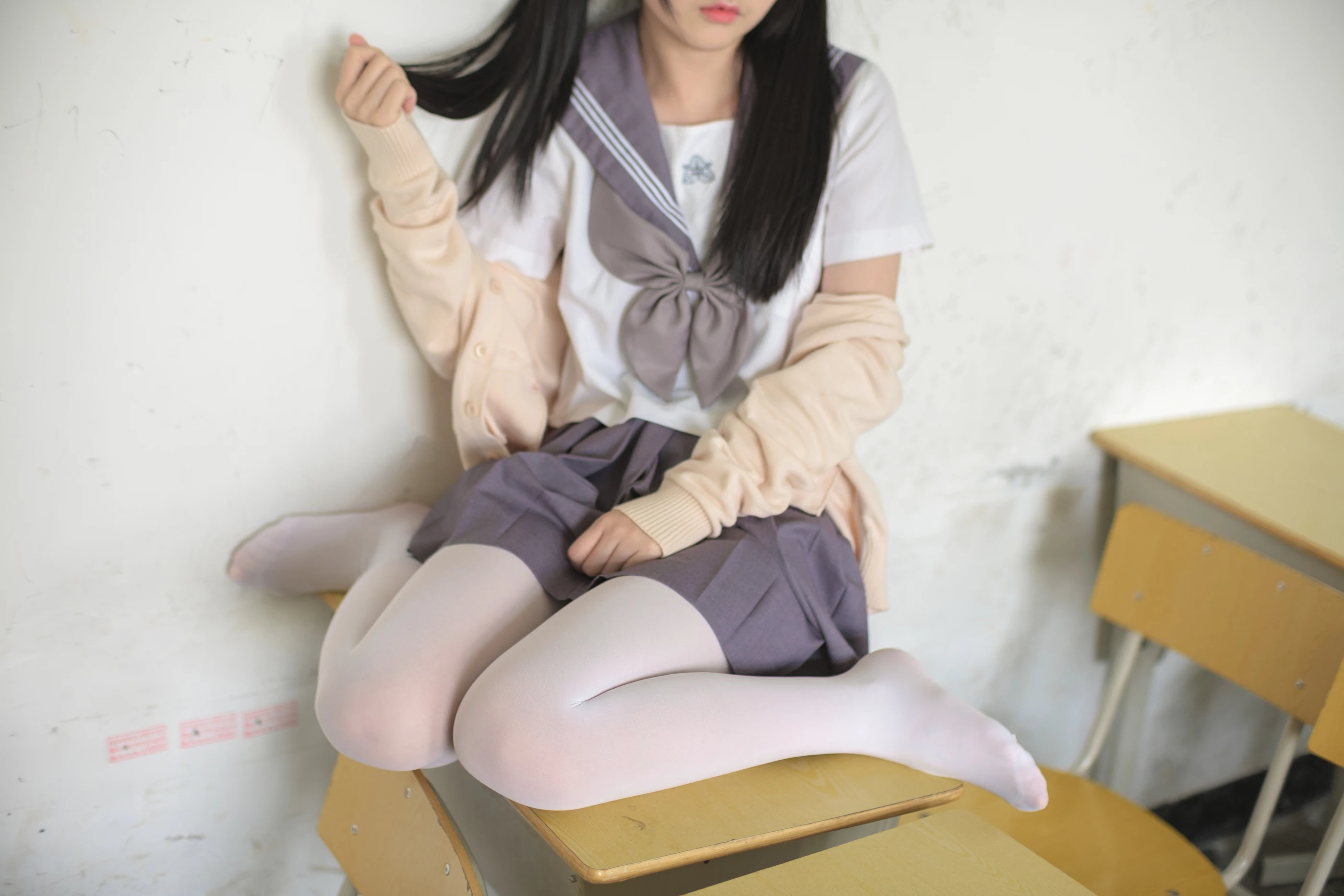 森萝财团 [X-017] JK校服白丝 [99P 1V]插图6